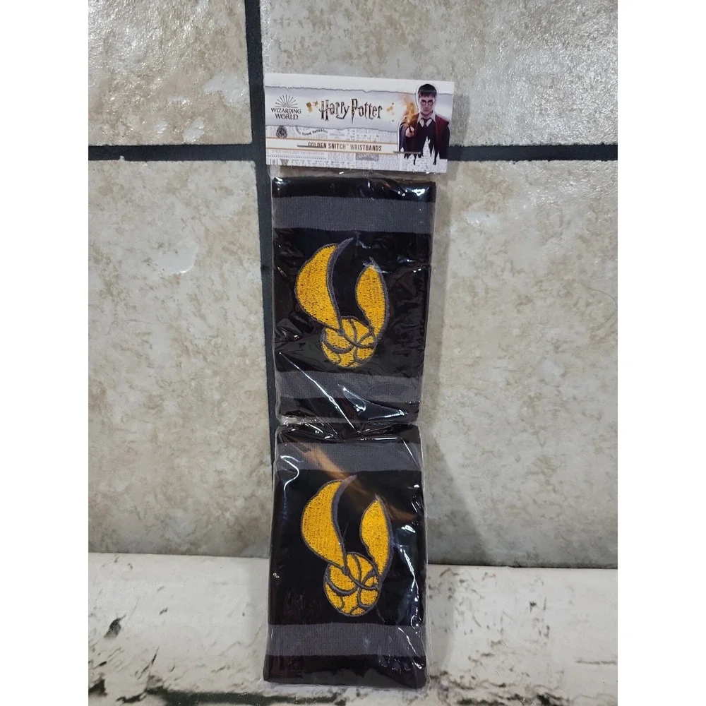 Harry Potter Golden Snitch Wristbands Wizarding World NEW